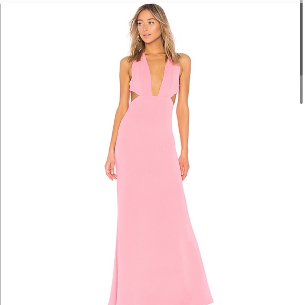 NBD a bubblegum pink dress size xs worn once